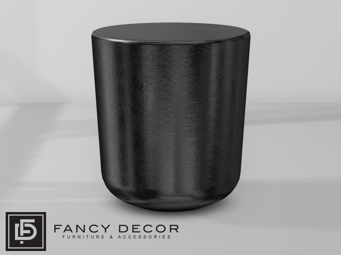 Fancy Decor: Capsule Table - black