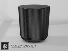 Fancy Decor: Capsule Table - black