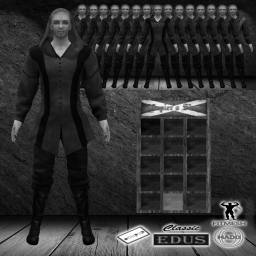 DEMO Shy Medieval Hooded Ranger Coat