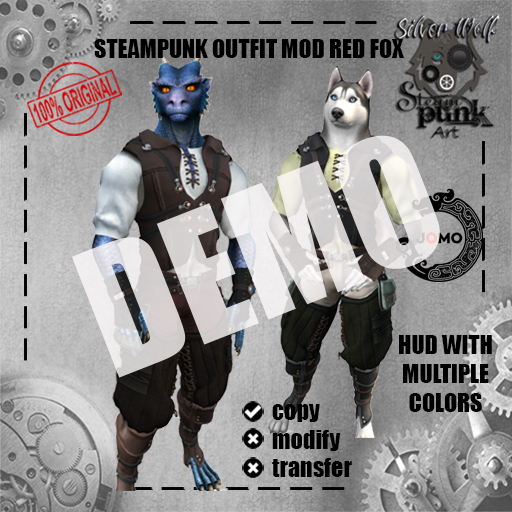 SW - Steampunk Outfit Jomo Mod Red Fox DEMO