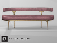 Fancy Decor: Capsule Sofa - Red (pg)