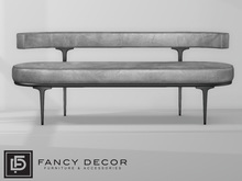 Fancy Decor: Capsule Sofa - Gray (pg)