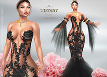 ::TD:: Maya Gown with Appliers ~ Black