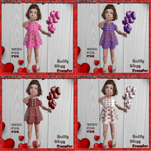 Kids Temptations - Love Roses - Fat Pack