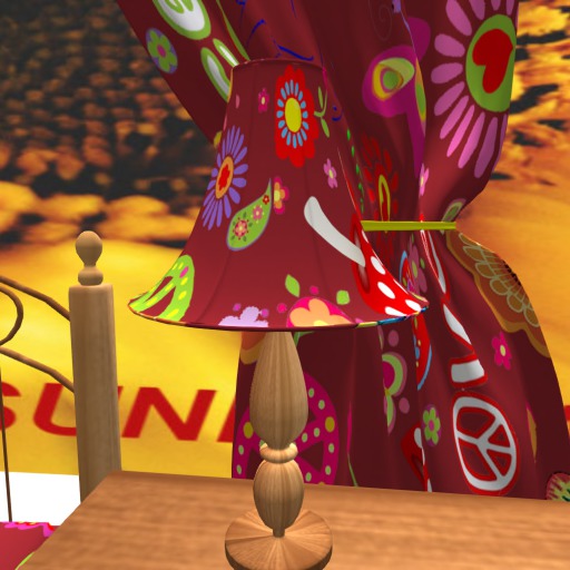 Red Peace Lamp