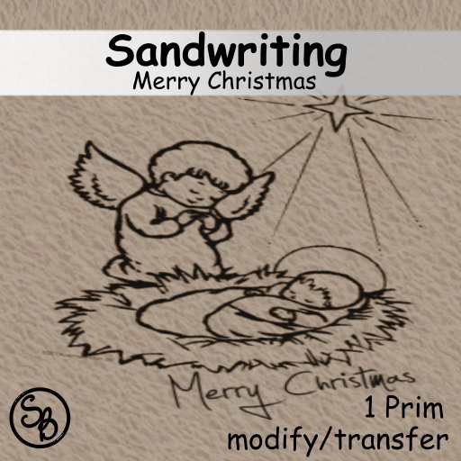 Sandwriting ~ Merry Christmas