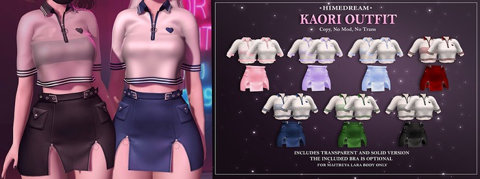 {HIME*DREAM} Kaori Outfit - Red