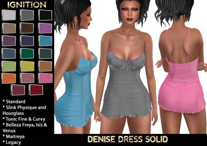 Ignition Denise Dress Solid