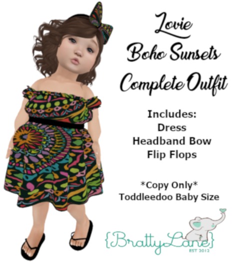 {BL}Lovie Boho Sunsets Complete Outfit(Boxed)
