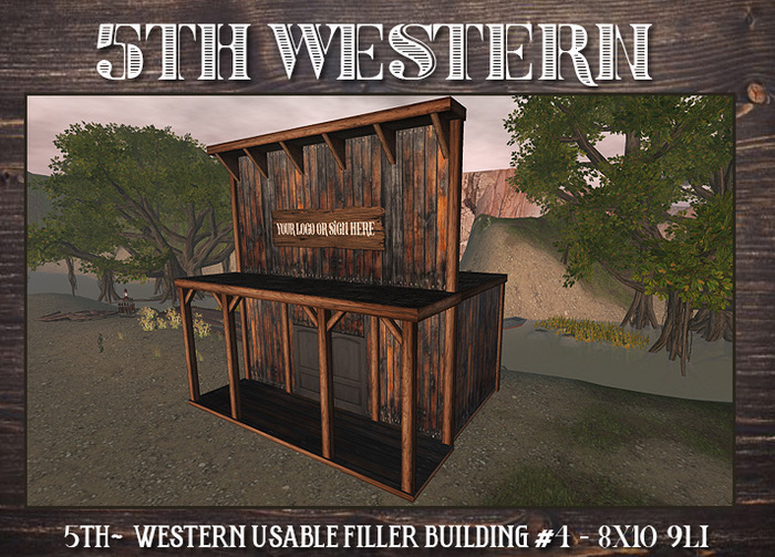 5TH~ Western Usable Filler Building #4