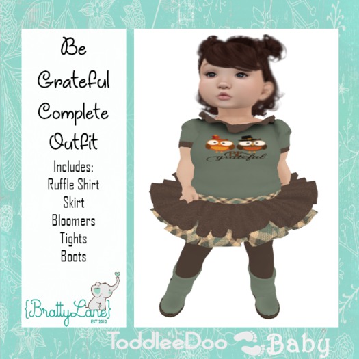 {BL} Be Grateful Complete Outfit {Boxed}