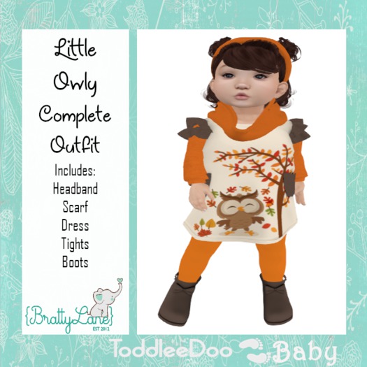 {BL}Little Owly Complete Outfit