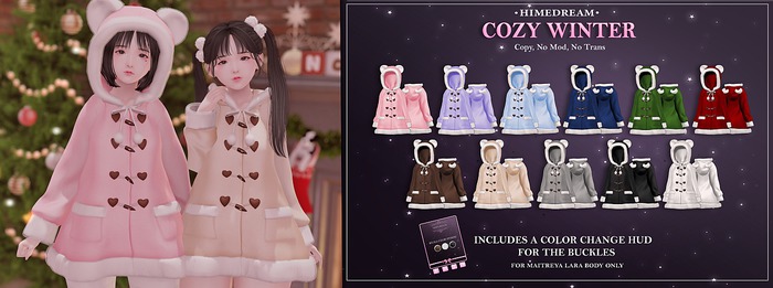 {HIME*DREAM} Cozy Winter - White