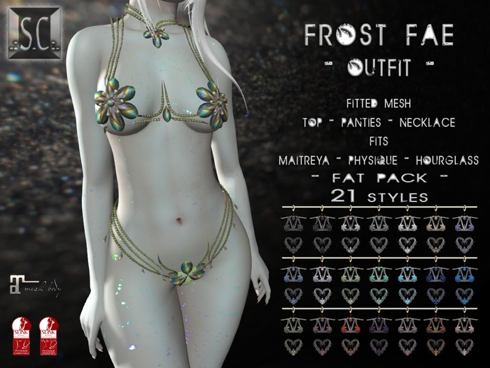 .:S.C:. Frost Fae - Outfit - FAT PACK! 2.0