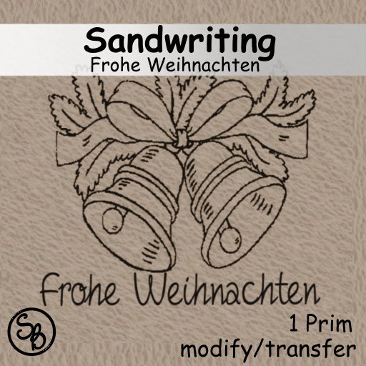 Sandwriting ~ Merry Christmas