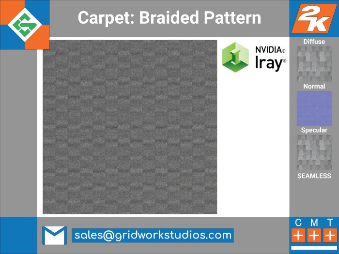 Carpet Braided Binds Pattern