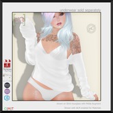 [HC] Marisa White Sweater for Slink (inc. Petite), Belleza, Maitreya, eBody, Signature & Tonic