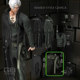 ::GB:: Armed Style - Bag Belt - Signature - Black