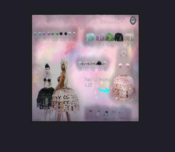 * Stelloane Sea Tribute Princess RARE