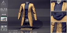 not so bad . mesh . ELYO hoodie coat . camel