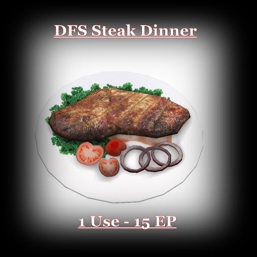 DFS Steak Dinner