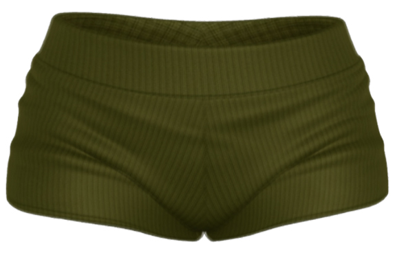 EVIE - NoSleep Shorts - Army