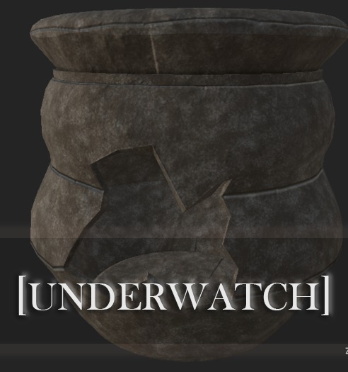 Broken Pot - Mesh - UW