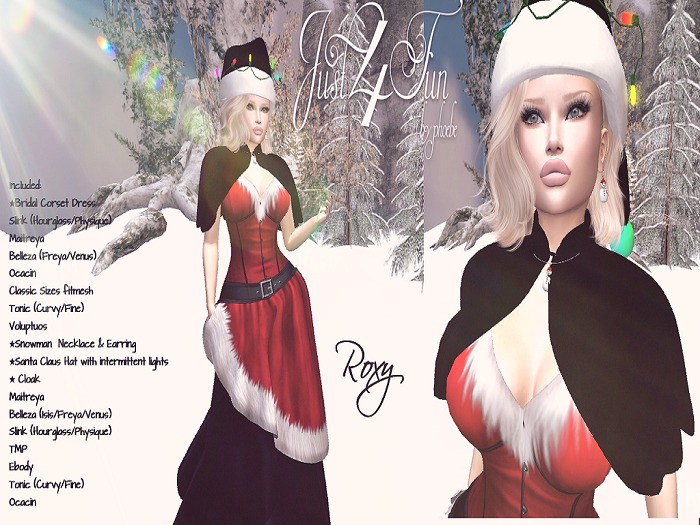 J4F Roxy Bridal Corset Dress*