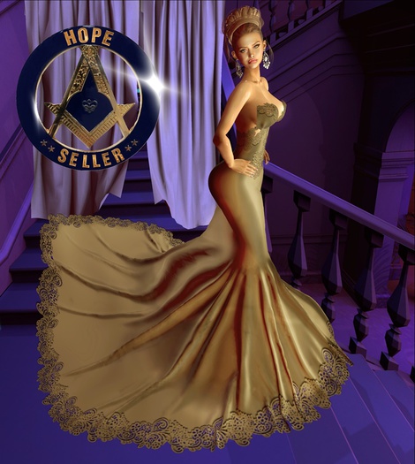 [HS]Arya Gown Dress [Ancient]