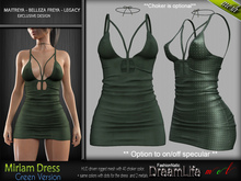 FashionNatic - Miriam Dress Green - Maitreya Lara, Belleza Freya, Legacy
