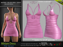 FashionNatic - Miriam Dress Pink - Maitreya Lara, Belleza Freya, Legacy