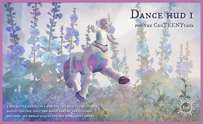Jinx : Dance HUD 1 for the CenTEENYtaur - wear to unpack