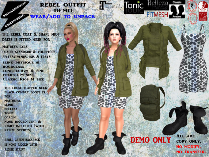 REBEL OUTFIT DEMO
