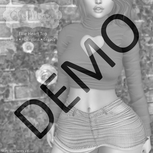 ChicModa // Ettie Heart Top // DEMO
