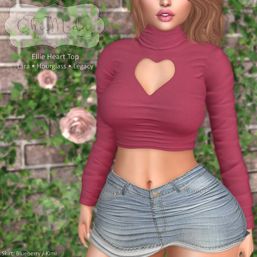 ChicModa // Ettie Heart Top // ALL PACK