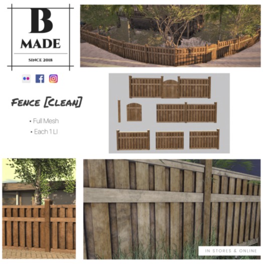 B-Made Fence Set [Clean]