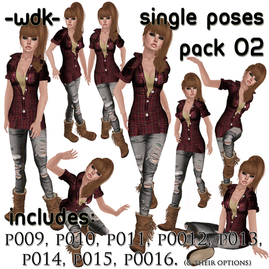 -WDK- Single poses pack 02 (boxed)