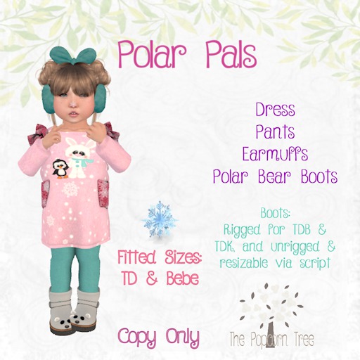TPT - Polar Pals (Pink) - TD/Bebe
