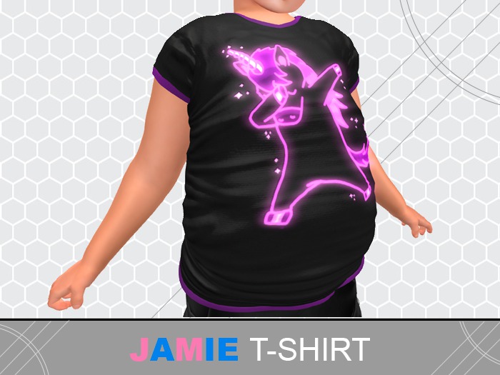 [Zero-One] DarkUnicorn [T-SHIRT] PIGGU-JAMIE