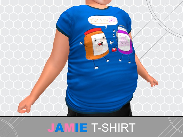 [Zero-One] ThatsMyJam [T-SHIRT] PIGGU-JAMIE