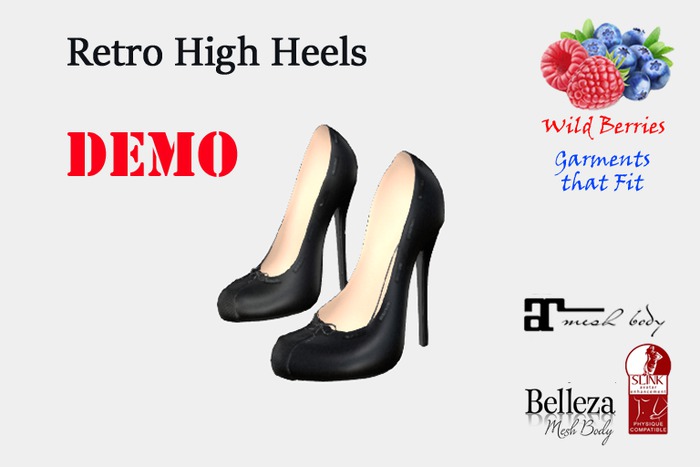 DEMO #3M Retro High Heels
