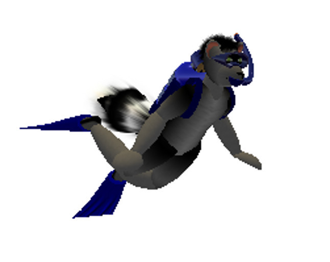 (7S) SuperUltraRare Fish: Gray Raccoon