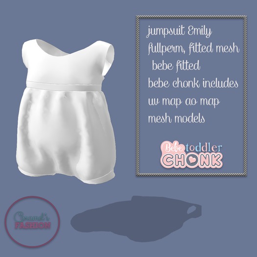 cf Jumpsuit Emily /bebe fitted/chonk