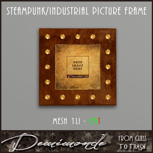 [CYN] Steampunk/Industrial Bolted Frame