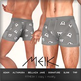 // MEIK \\ "KOALA" Mens Shorts {BOX - Touch Me} Add / Rez