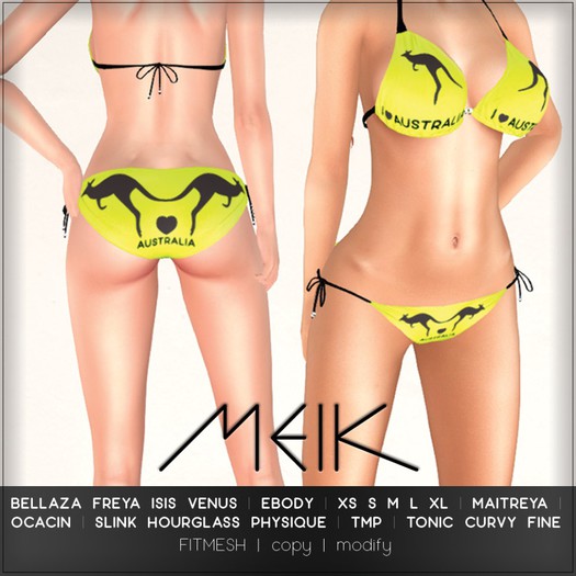 // MEIK \\ "KANGA" Bikini 