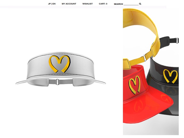 THRIVE: Mickey Visor - White