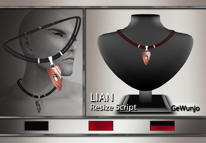 GeWunjo : LIAN male necklace