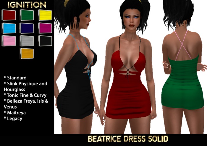 Ignition Beatrice Dress Solid