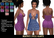 Ignition Beatrice Dress Hearts